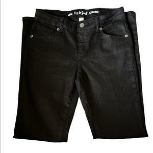 Cat & Jack Girls Ultimate stretch skinny jeans black